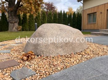 Малое изображение 1 - Декоративная крышка Камень D160/60, Коричневый