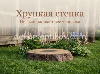 Малое изображение 1 - Декоративная крышка Пень-Лайт D70/5