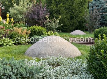 Малое изображение 1 - Декоративная крышка Камень D80/30, Коричневый