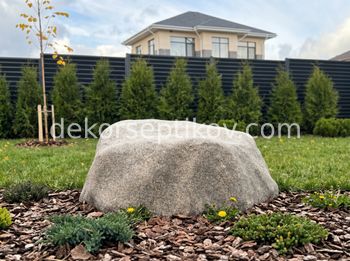 Малое изображение 1 - Декоративная крышка Камень D100/30, Коричневый