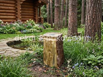 Малое изображение 1 - Декоративная крышка Пень D30/50